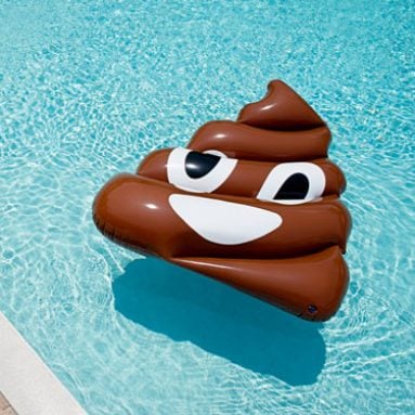 Poop Emoji Pool Float