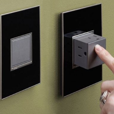 Pop-Out Electric Wall Outlets