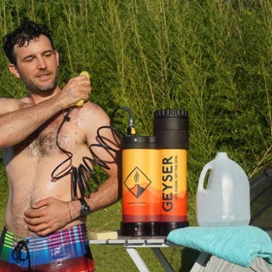 Portable Hot Shower System