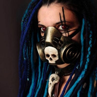 Post Apocalyptic Steampunk Gas Masks