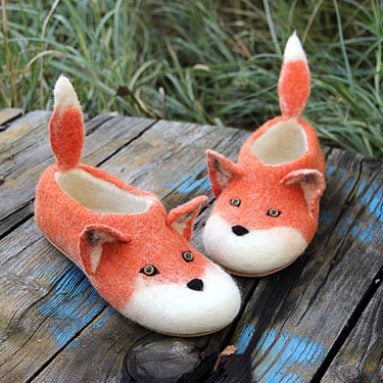 Red Fox Slippers