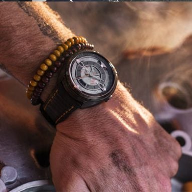 Salvaged Porsche 911 Watch
