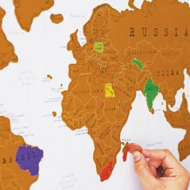 Scratch Off Travel Map