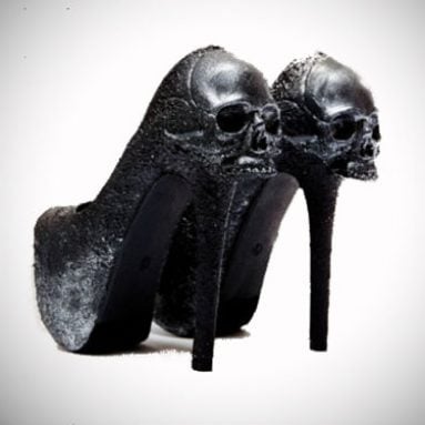 Skull Pump Heels
