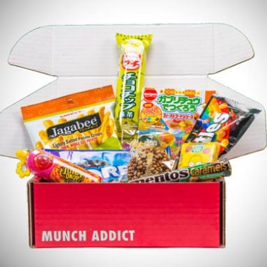 Munch Addict Snacks Subscription Box