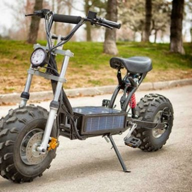 Solar-Powered Off Road Scooter