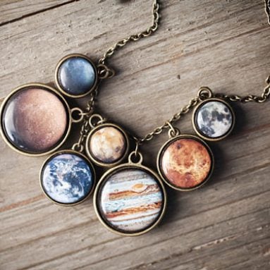Solar System Statement Necklace