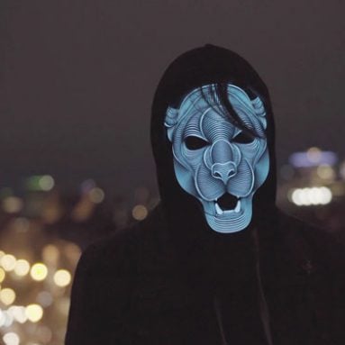 Sound Reactive LED Masks