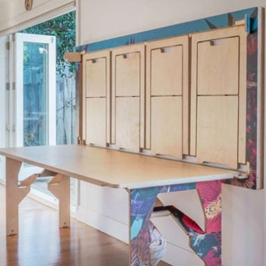 Space-Saving Table & Chairs System