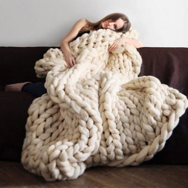 Super Chunky Merino Blanket