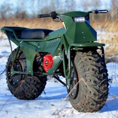 Tarus 2×2: All-Terrain Folding Motorbike