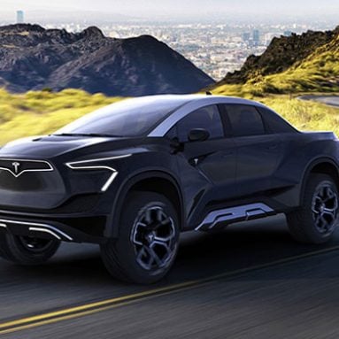 Tesla’s All-Electric Pickup Truck – Concept
