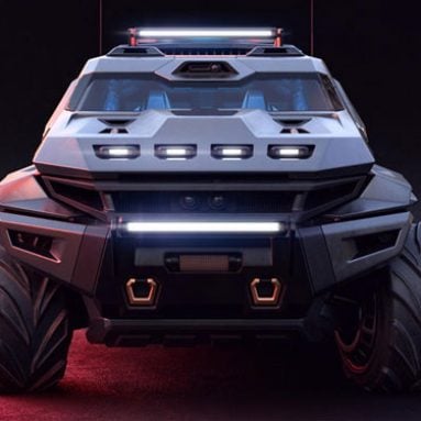 The 4×4 Bomb-Proof ARMORTRUCK