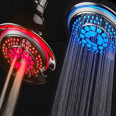 The Color Changing Shower Head