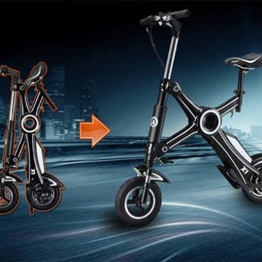 The Foldable Electric X1 Bike