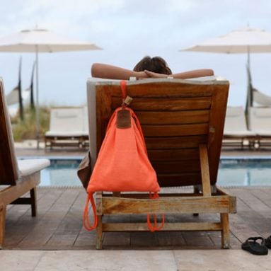 Theft-Proof Drawstring Backpack