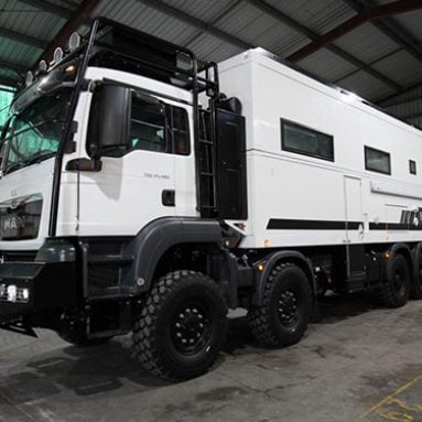 Monstrous 8×8 Two-Story Overlanding Rig
