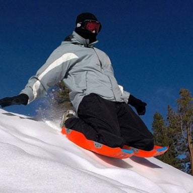 Wearable Snow Sled Attachments