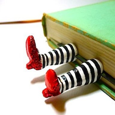 Wicked Witch Legs Bookmark