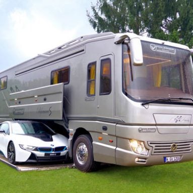 Car-Carrying Luxury Mobile Home